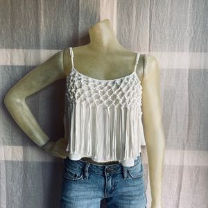 LA Hearts Beachy Cropped Tank